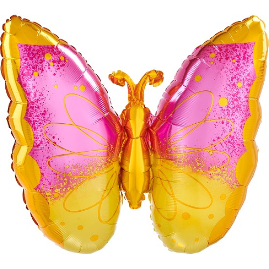 Pink & Yellow Butterfly