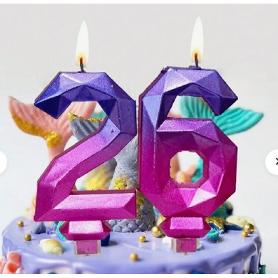 Starry Sky Gradient Color 9cm Birthday Party Cake