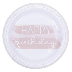 Neutral Paper Plates 23cm- 8