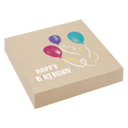 My Birthday Party Napkins 33cm- 20
