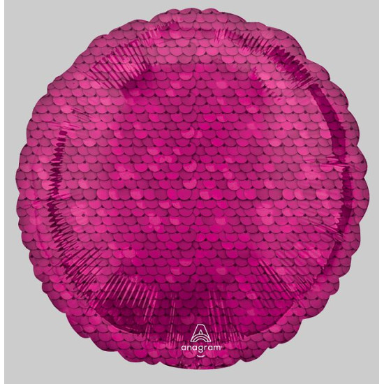 Pink Sequins Foil Balloon
