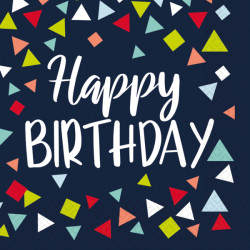 Reason To Celebrate Napkins 33cm -16