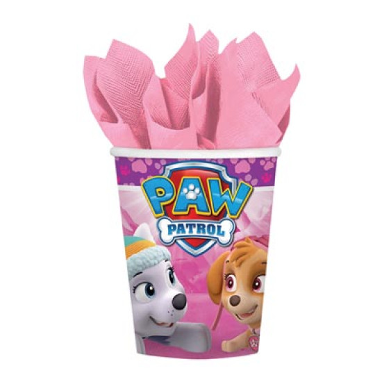 Paw Patrol Pink Paper Cups 8