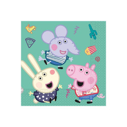 PEPPA PIG MESSY PLAY 2PLY PNAPKINS 33X33CM- 20CT