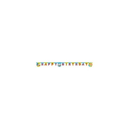 PIRATE TREASURE HUNT HAPPY BDAY DIECUT BANNER