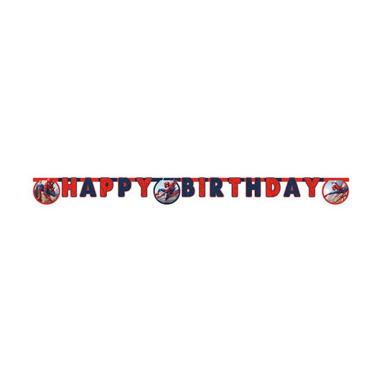 SPIDERMAN CRIME FIGHTER HAPPY BDAY DIE