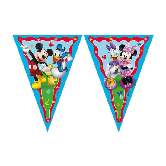 MICKEY ROCK THE HOUSE TRIANGLE PPR FLG BANNER