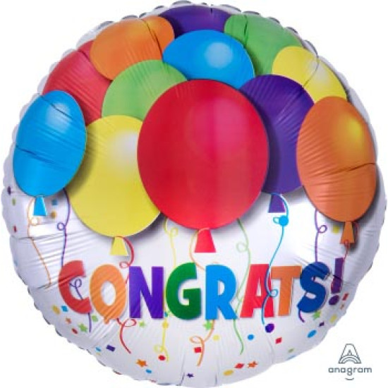 Bold Congrats Balloons