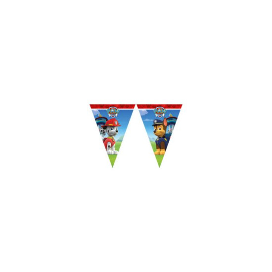 PAW PATROL RDY FR ACTION TRIANGLE PLS FLAG BANNER