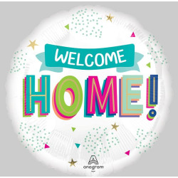 Welcome Home White 18inch Foil