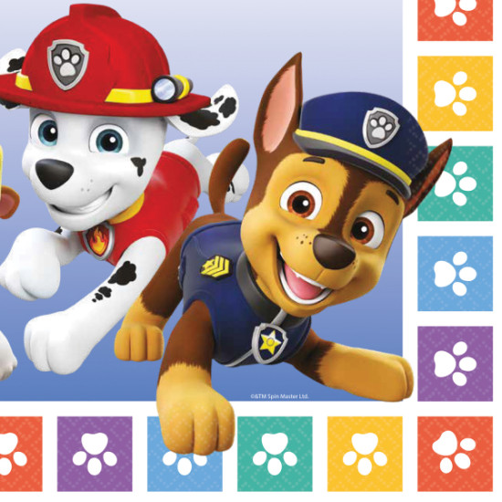 Paw Patrol Napkins 33cm -16