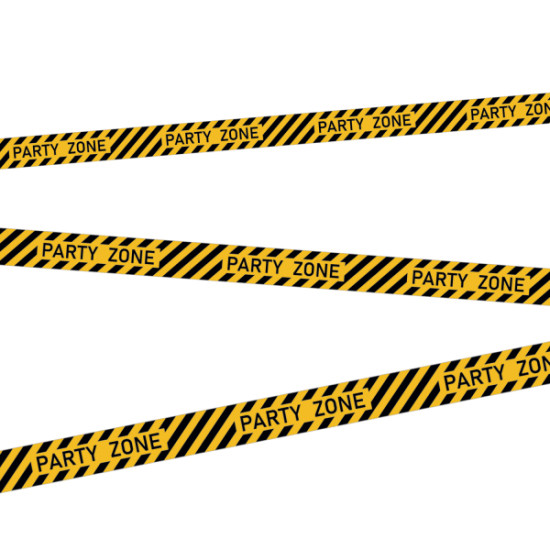 Construction Party Caution Tape 70mmx5m