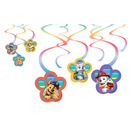 Paw Patrol Decoration Swirls- 6