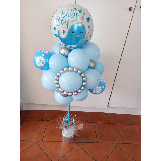 Baby Shower Flower Pot