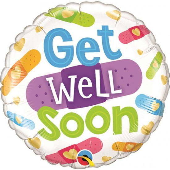 GET WELL SOON BANDAGES 18 INCH FOIL