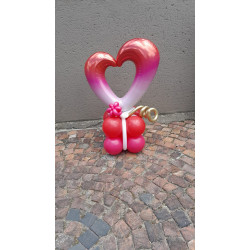 Ombre Heart Gift