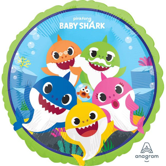 Baby Shark 18inch Foil