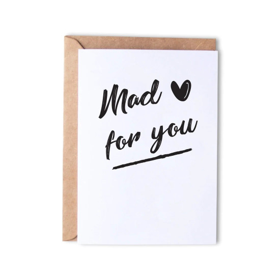 Mad love for you Card
