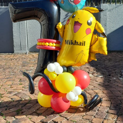 Pokemon Number Bouquet