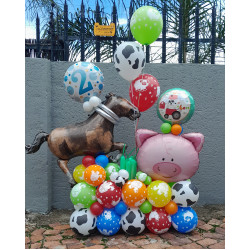 Farm animals Balloon Tower