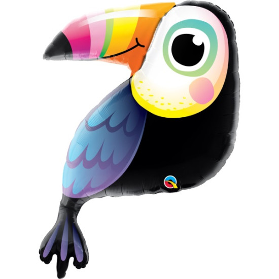 41 INCH FOIL COLORFUL TOUCAN