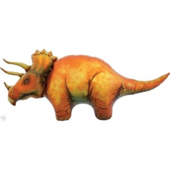 42 INCH FOIL TRICERATOPS