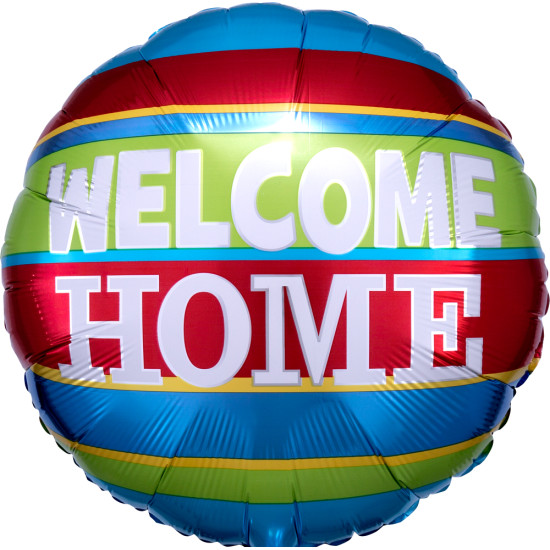 Welcome Home Colourful Strips