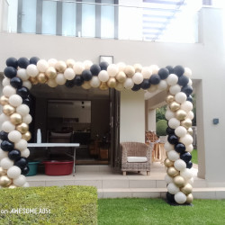 Square spiral Arch 2x3m