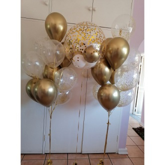 Gold Balloon  Setup