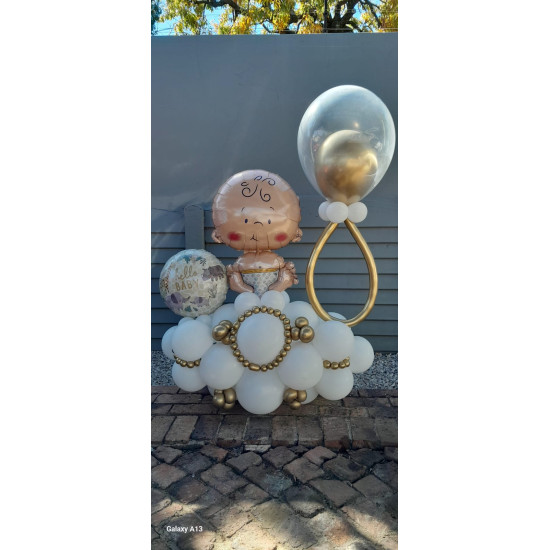Baby on cloud 