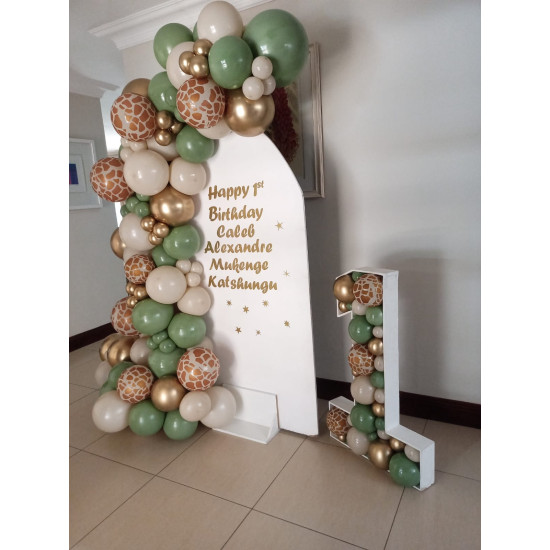 1st Birthday Board & Mosaic Combo