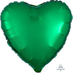 Metallic Green Heart
