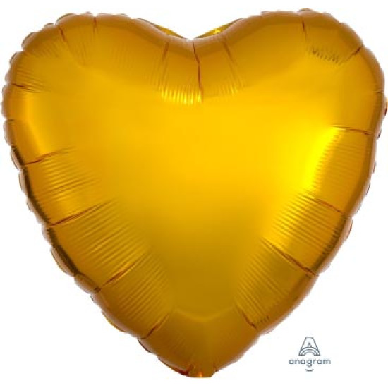 Metallic Gold Heart