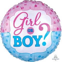 Gender Reveal foil balloon