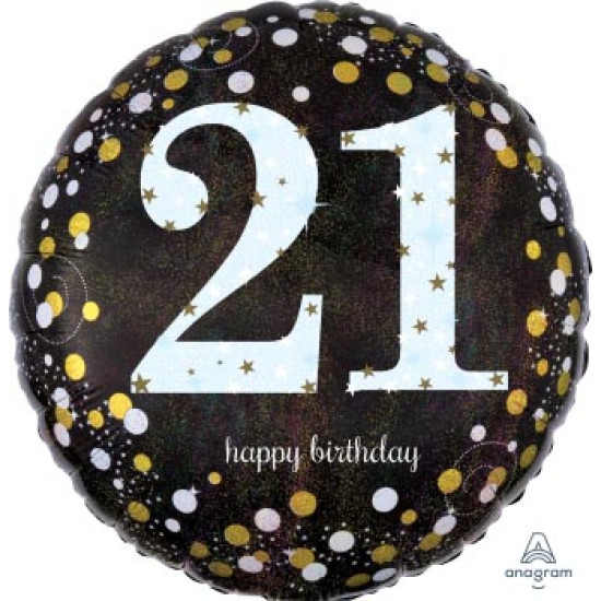 Holo Sparkling Birthday 21 