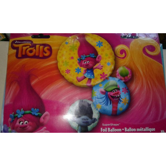 Trolls supershape foil balloon