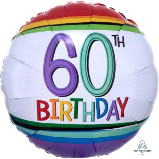 Rainbow Birthday 60