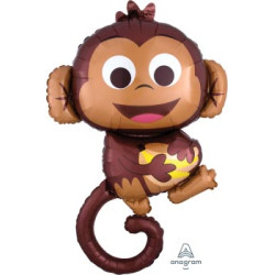 Happy Monkey Super Shape Foil