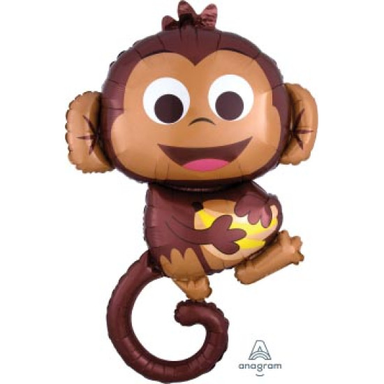 Happy Monkey Super Shape Foil