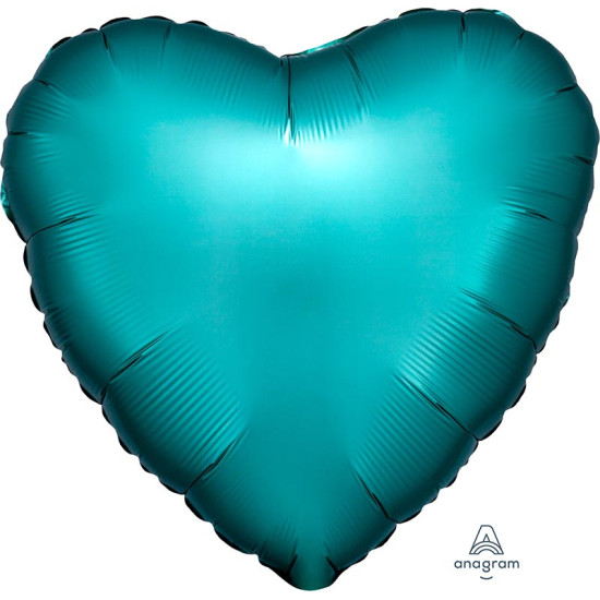 Satin Luxe Jade Heart