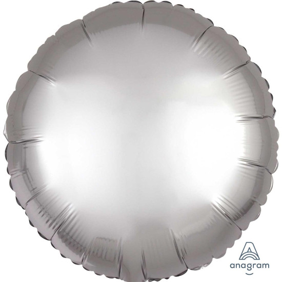 Satin Luxe Platinum Circle
