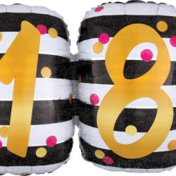 Supershape Holo:Pink & Gold Milestone 18