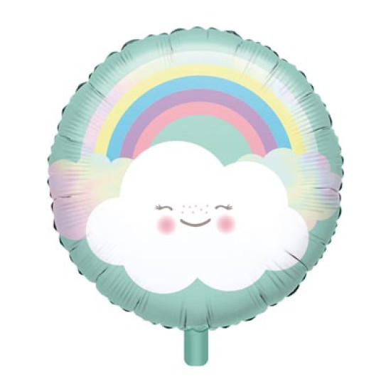 Rainbow & Cloud 18" Foil