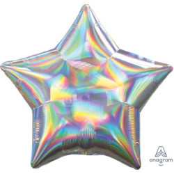 Iridescent Silver Star