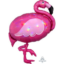 Iridescent Pink Flamingo