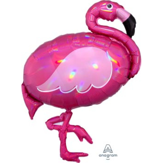 Iridescent Pink Flamingo