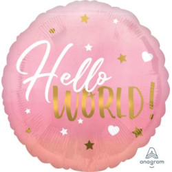 Pink Baby Girl foil Balloon