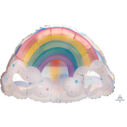 Magical Rainbow foil balloon