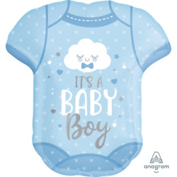 Baby Boy Onesie Supershape foil balloon