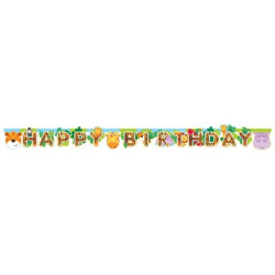 Jungle Animals Letter Banner